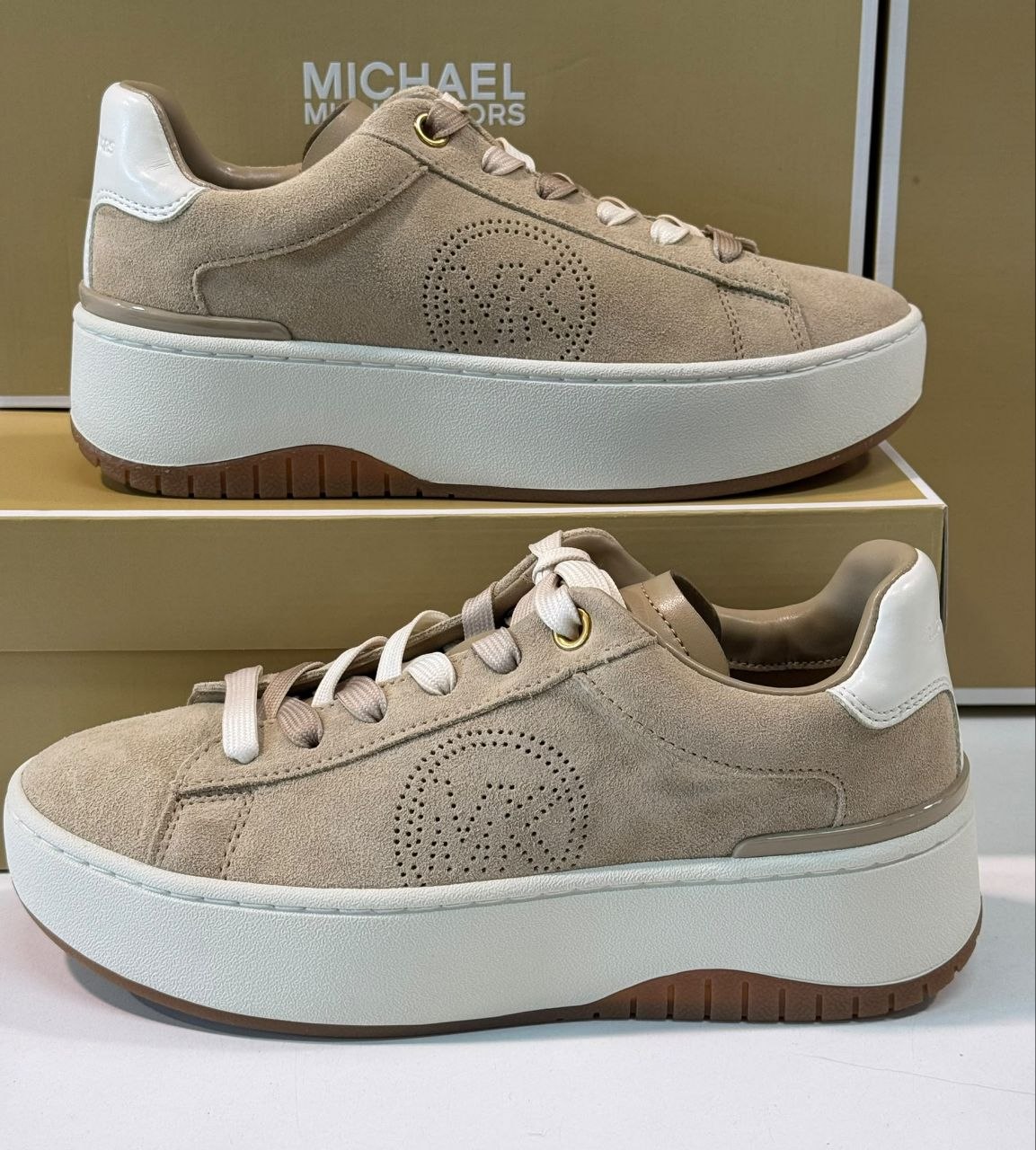 Кроссовки замшевые Michael Kors Mix