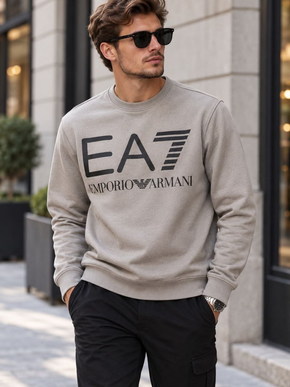 Свитшот мужской EA7 Emporio Armani