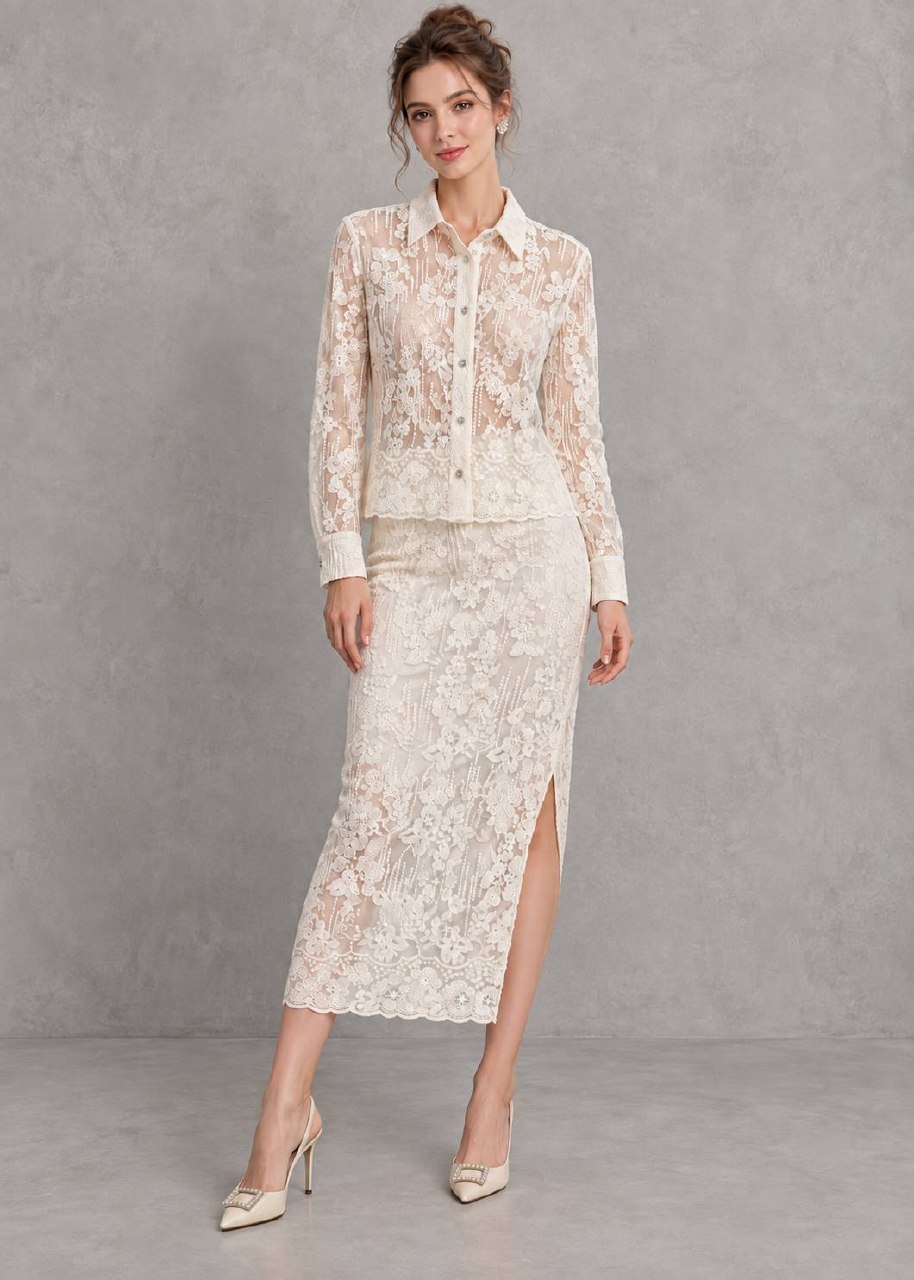 Кружевная блуза Emme Marella MaxMara