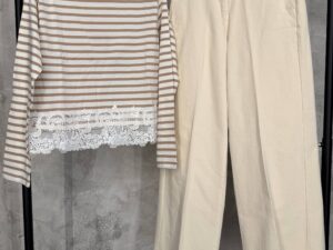 Брюки палаццо с ремнем MaxMara