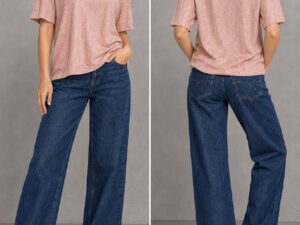 Брюки палаццо с ремнем MaxMara
