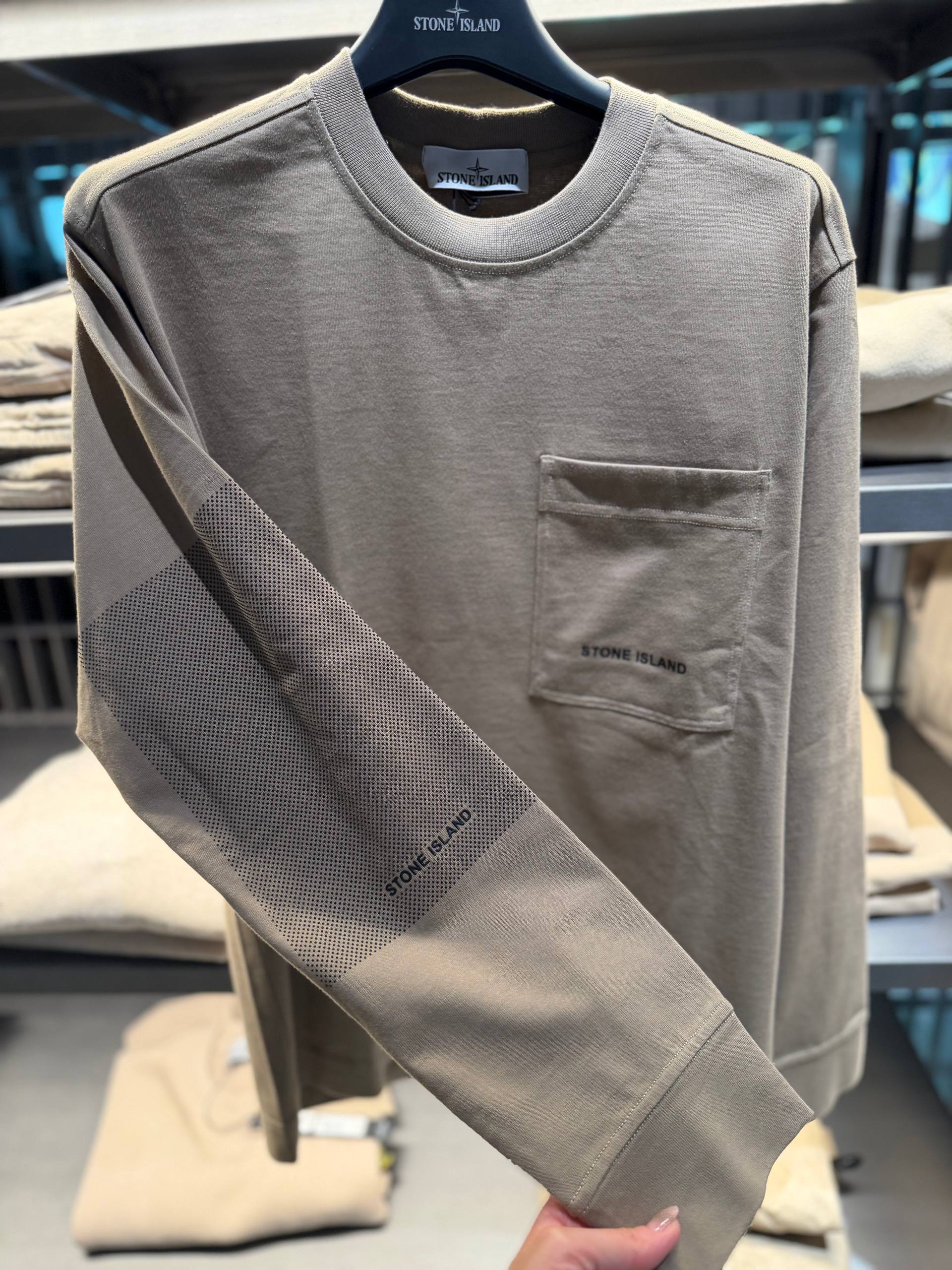 Лонгслив мужской Stone Island MaxMara