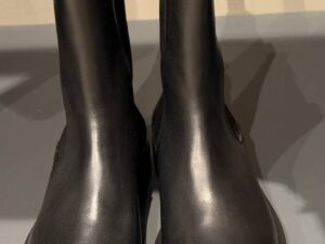 Кожаные ботинки челси MaxMara