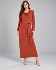 Юбка макси с драпировкой 2 MaxMara