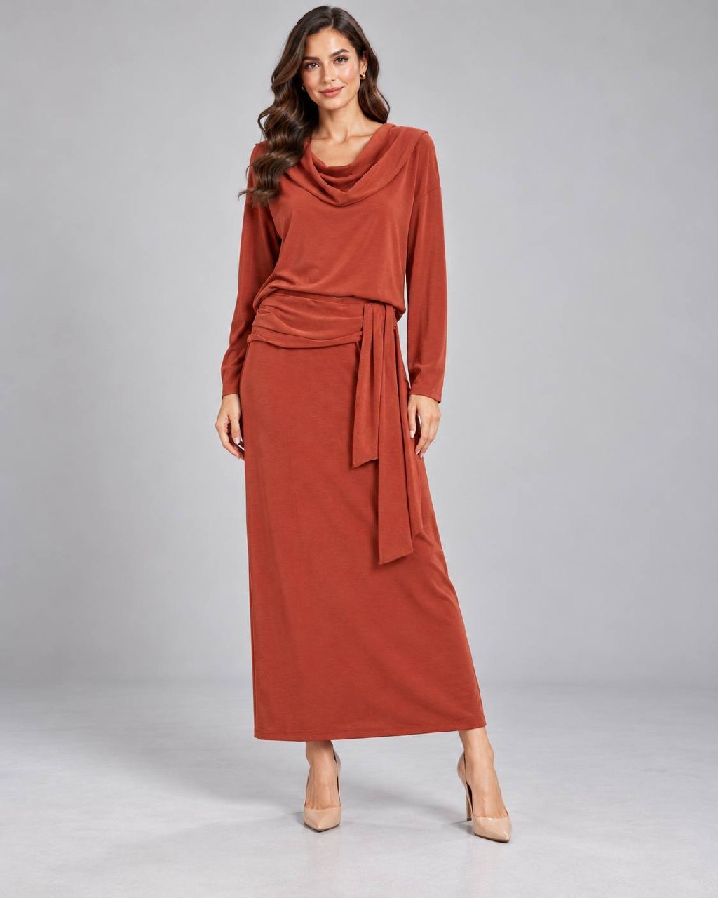 Юбка макси с драпировкой 2 MaxMara