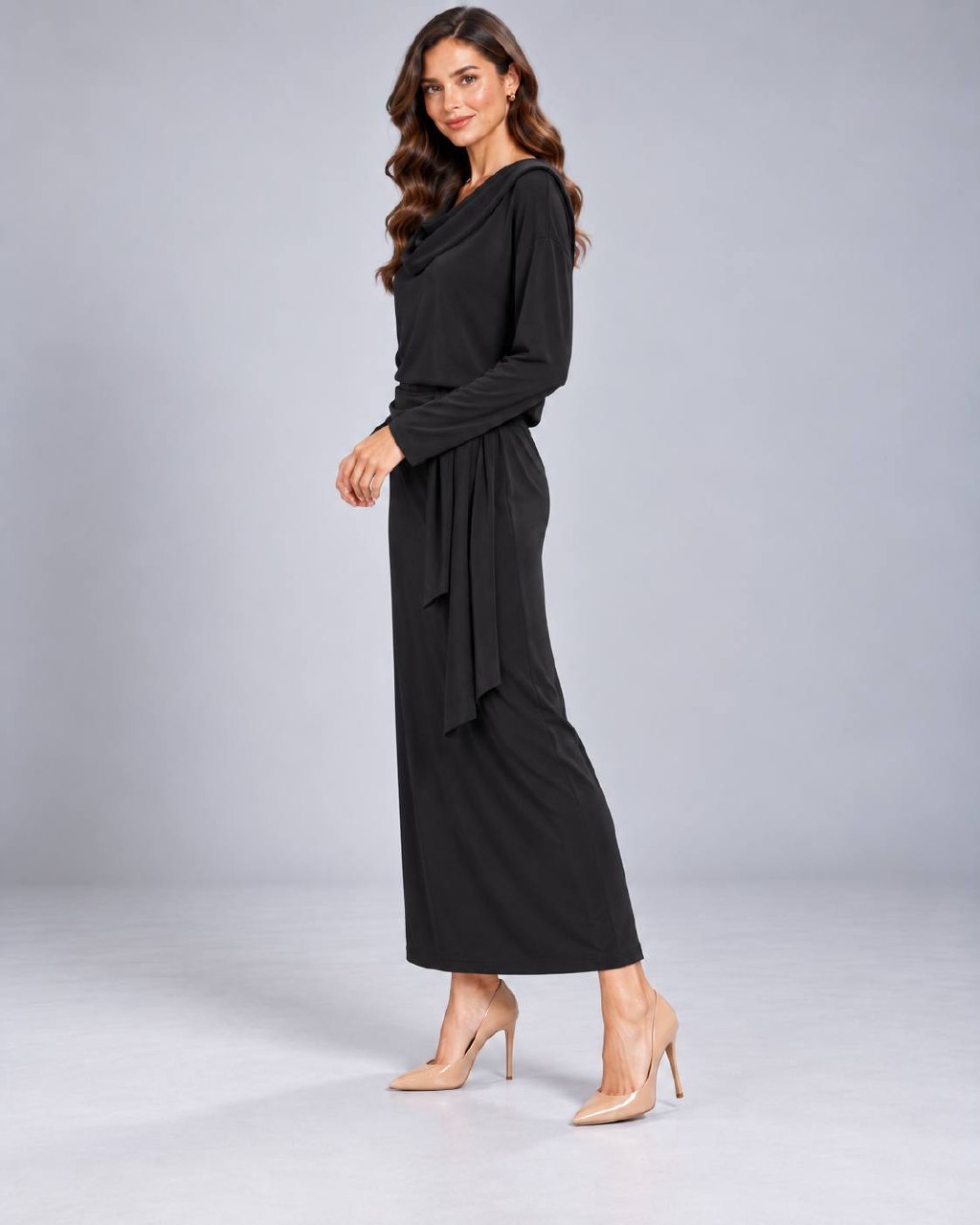 Юбка макси с драпировкой MaxMara