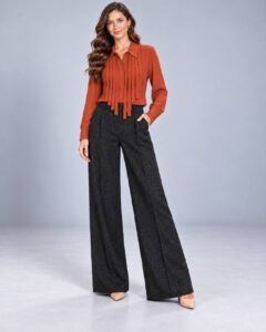 Брюки палаццо женские MaxMara