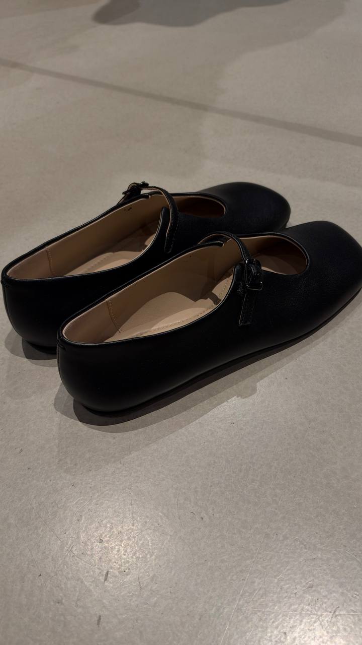 Туфли Mary Jane черные MaxMara
