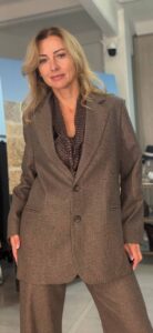Жакет женский твидовый оверсайз MaxMara