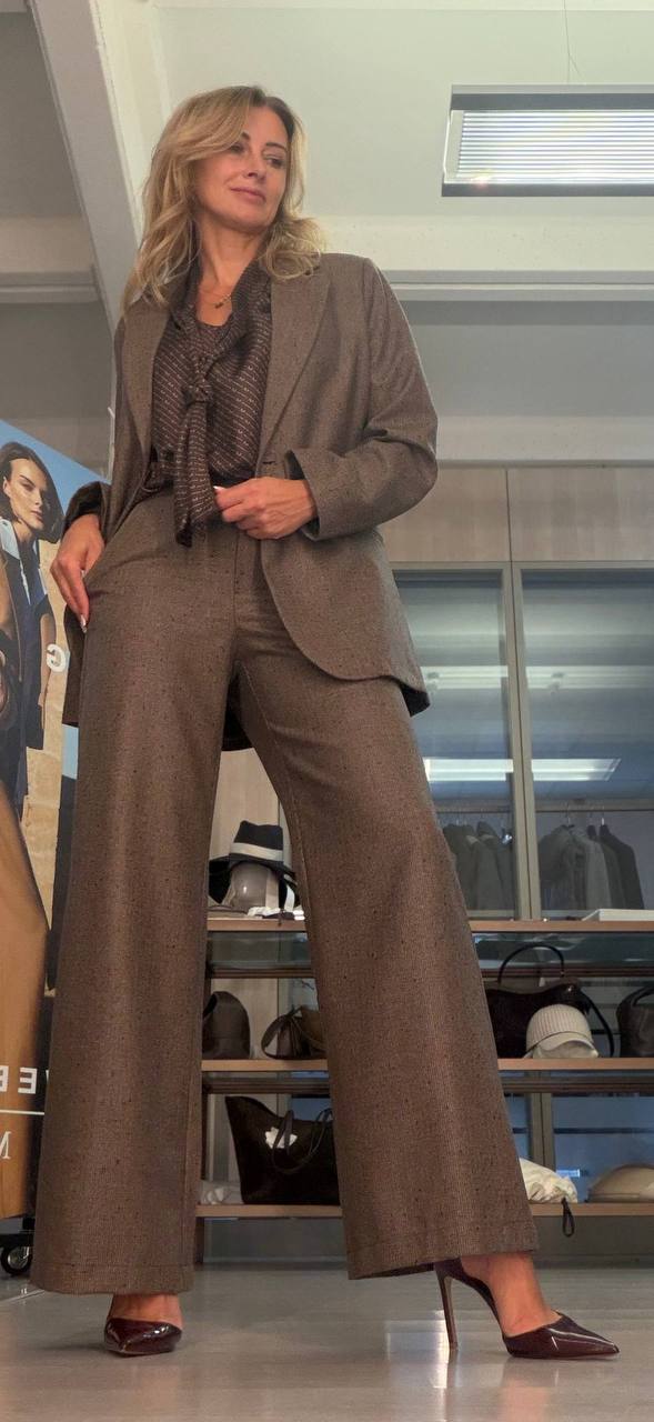 Жакет женский твидовый оверсайз MaxMara