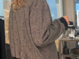 Твидовый жакет-бомбер женский MaxMara