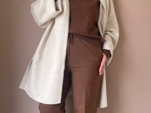 Полупальто женское на молнии MaxMara — фото 1 Полупальто женское на молнии MaxMara