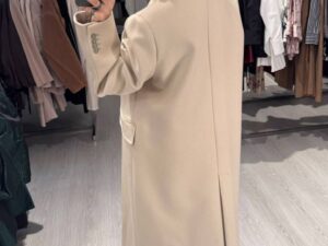 Пальто двубортное Marina Rinaldi MaxMara — фото 1 Пальто двубортное Marina Rinaldi MaxMara