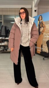 Пуховик двусторонний Diego M MaxMara