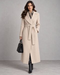 Пальто длины макси с MaxMara