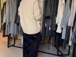 Джемпер женский с принтом MaxMara