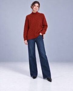 Джемпер фактурной вязки MaxMara