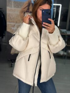 Пуховик женский оверсайз MaxMara