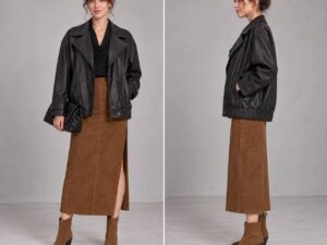 Куртка кожаная Marella MaxMara