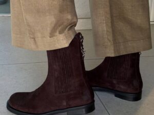 Замшевые челси POEVE MaxMara