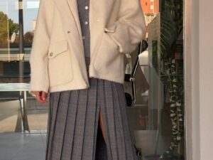 Полупальто с ворсом Marella MaxMara — фото 1 Полупальто с ворсом Marella MaxMara