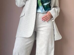 Вельветовый жакет прямого кроя MaxMara