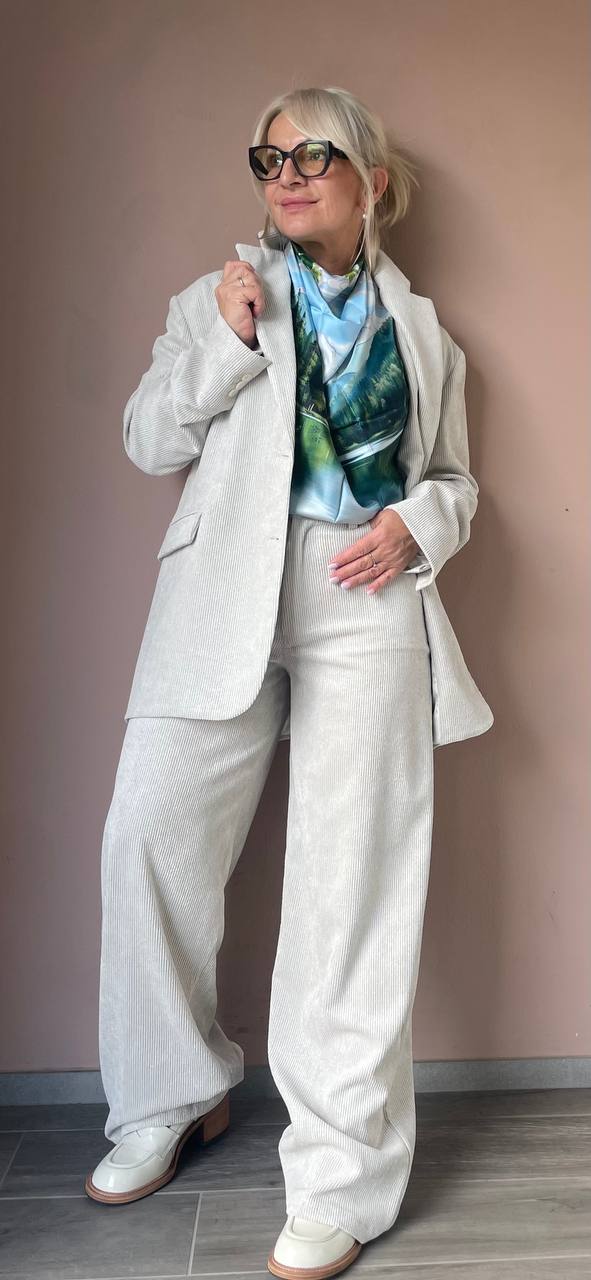 Вельветовый жакет прямого кроя MaxMara