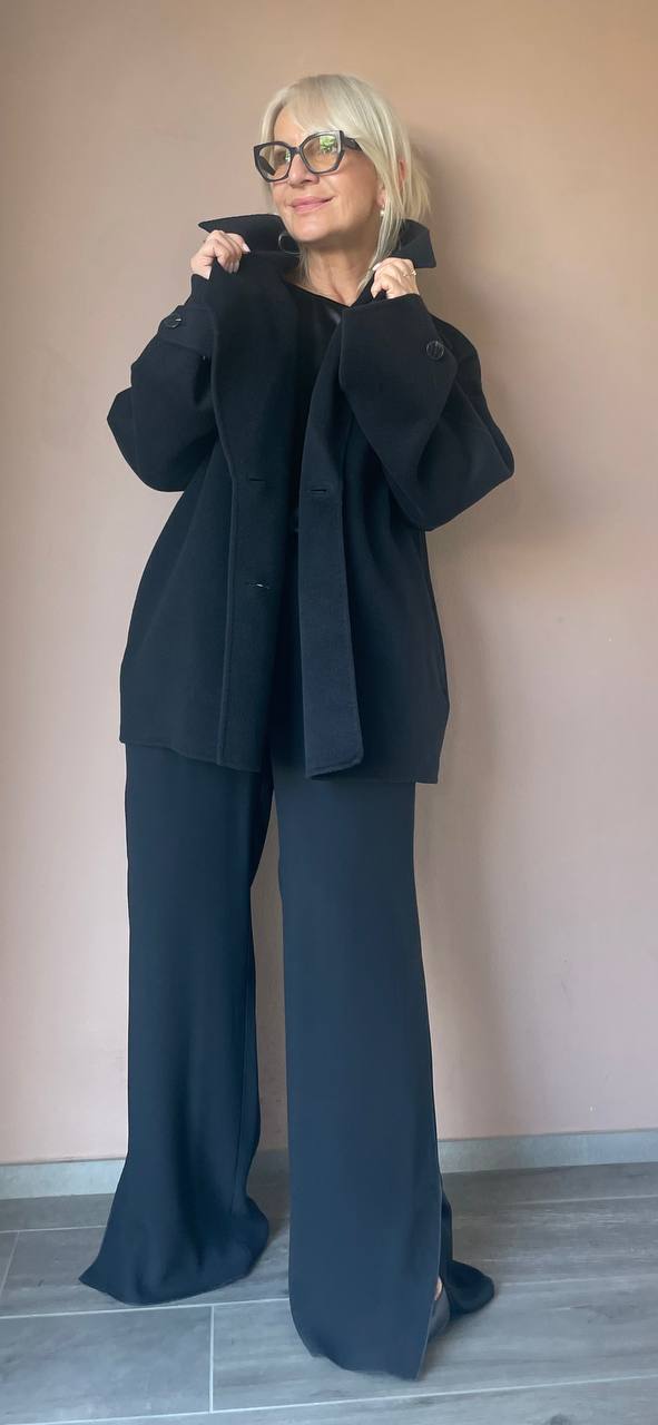 Полупальто женское двубортное MaxMara