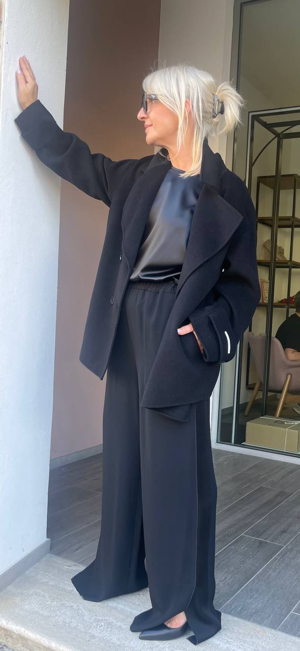 Полупальто женское двубортное MaxMara