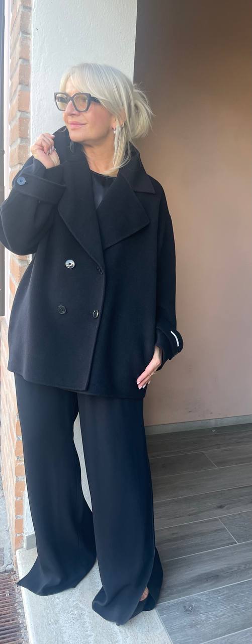 Полупальто женское двубортное MaxMara