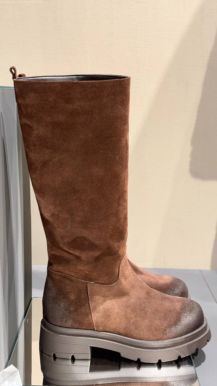 Сапоги замшевые PAROSH MaxMara