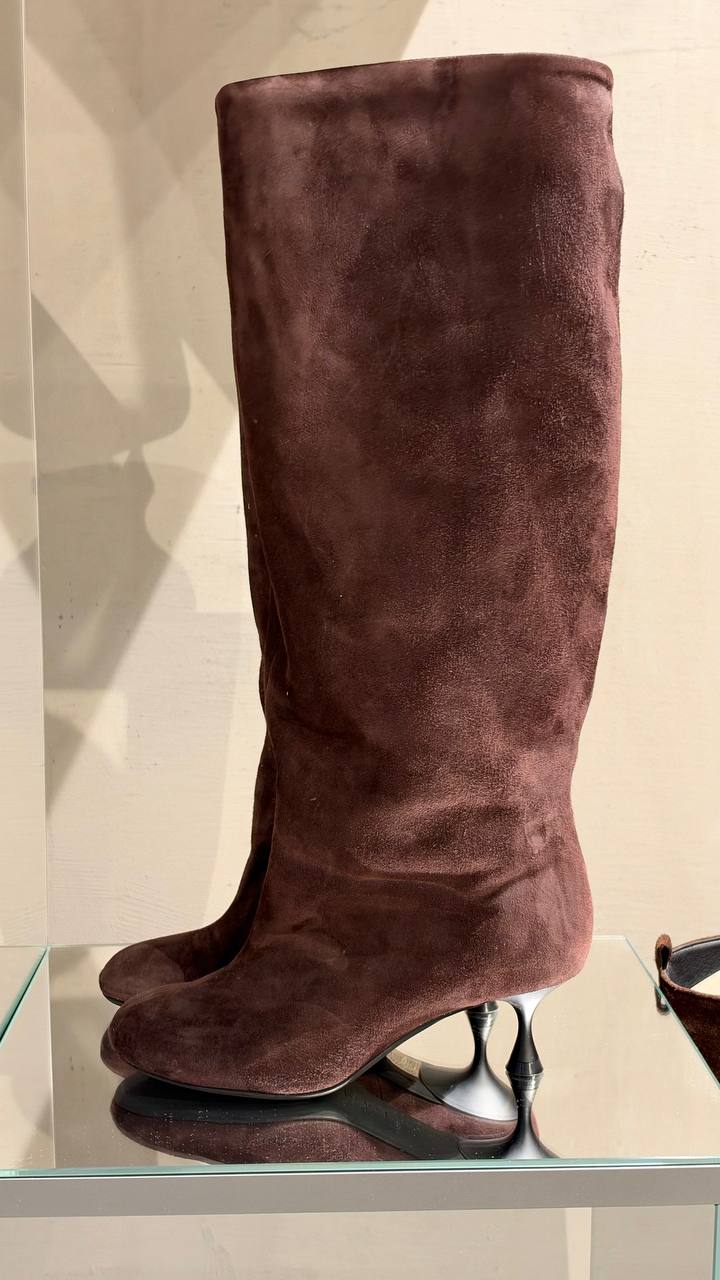 Сапоги замшевые PAROSH MaxMara