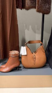 Ботильоны женские кожаные MaxMara