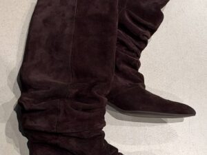 Сапоги замшевые Poeve MaxMara