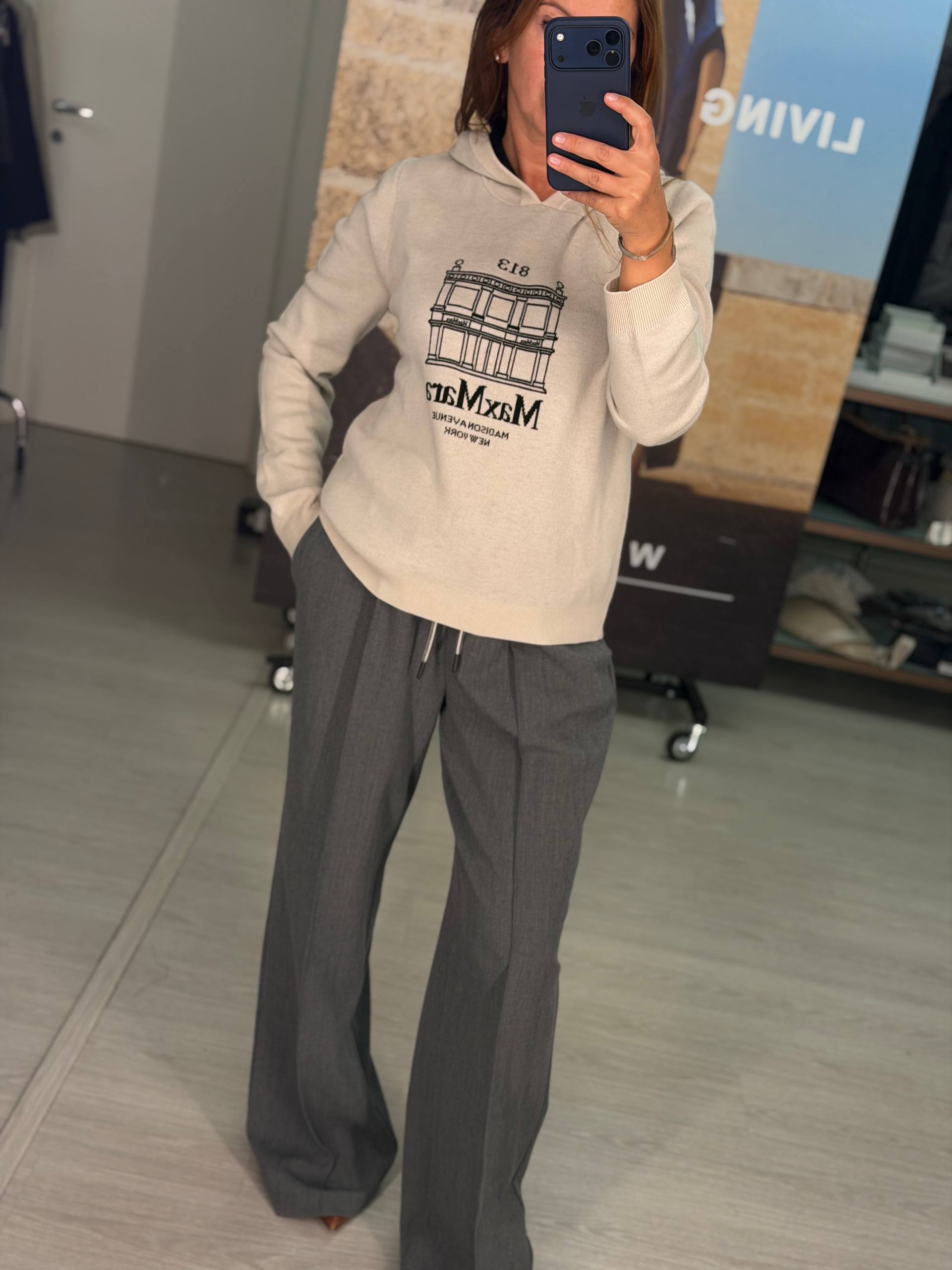 Худи трикотажное Max Mara MaxMara