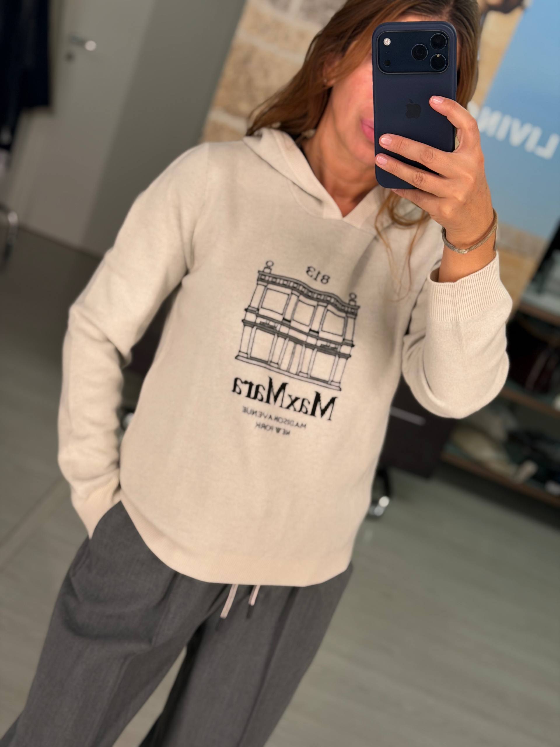 Худи трикотажное Max Mara MaxMara