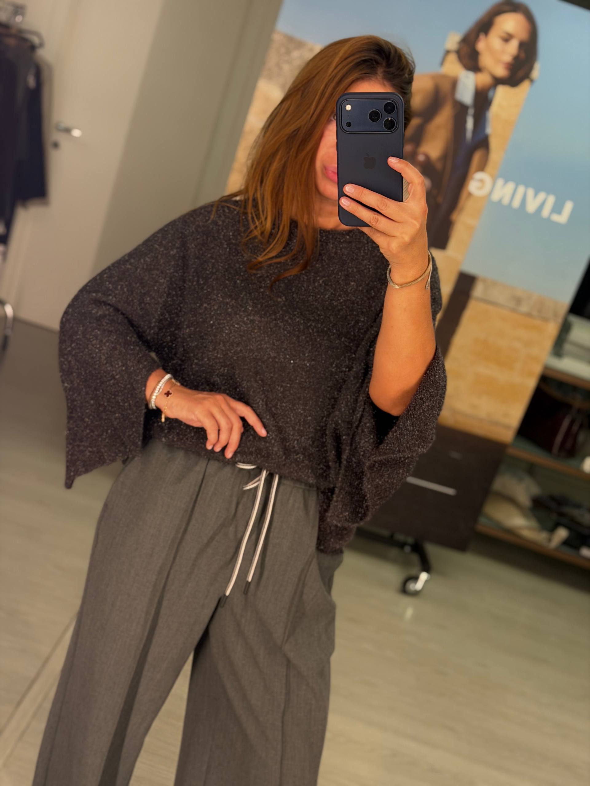 Джемпер женский меланжевый MaxMara