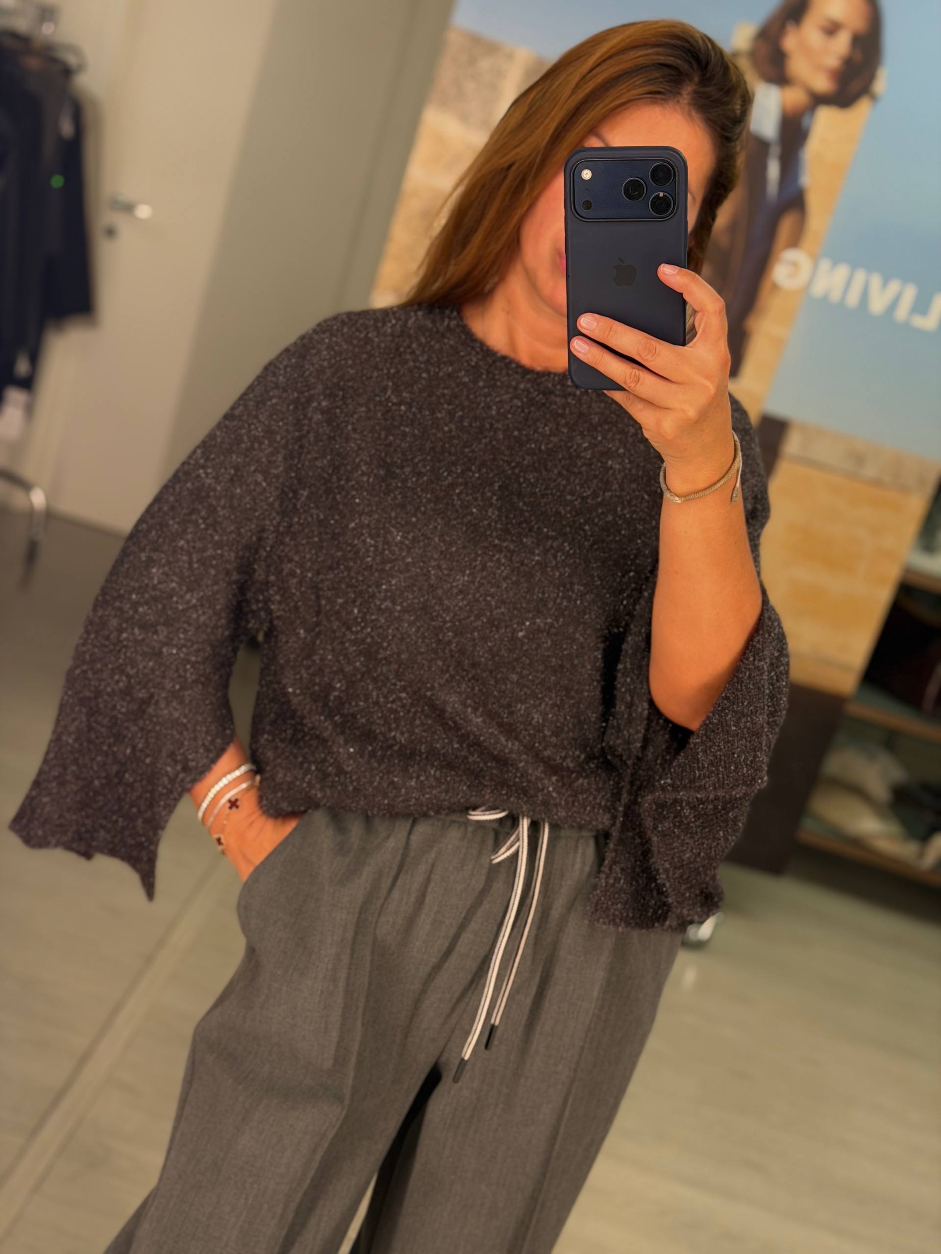 Джемпер женский меланжевый MaxMara