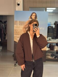 Куртка женская коричневая MaxMara