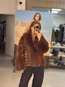 Шуба короткая Beatrice MaxMara