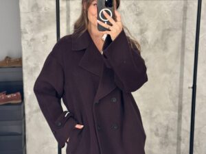 Полупальто двубортное Marella MaxMara — фото 1 Полупальто двубортное Marella MaxMara