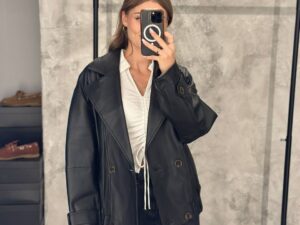 Куртка кожаная Marella MaxMara
