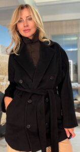 Полупальто двубортное женское MaxMara