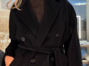 Полупальто двубортное женское MaxMara