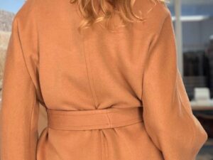 Шерстяное двубортное пальто Ginevra MaxMara