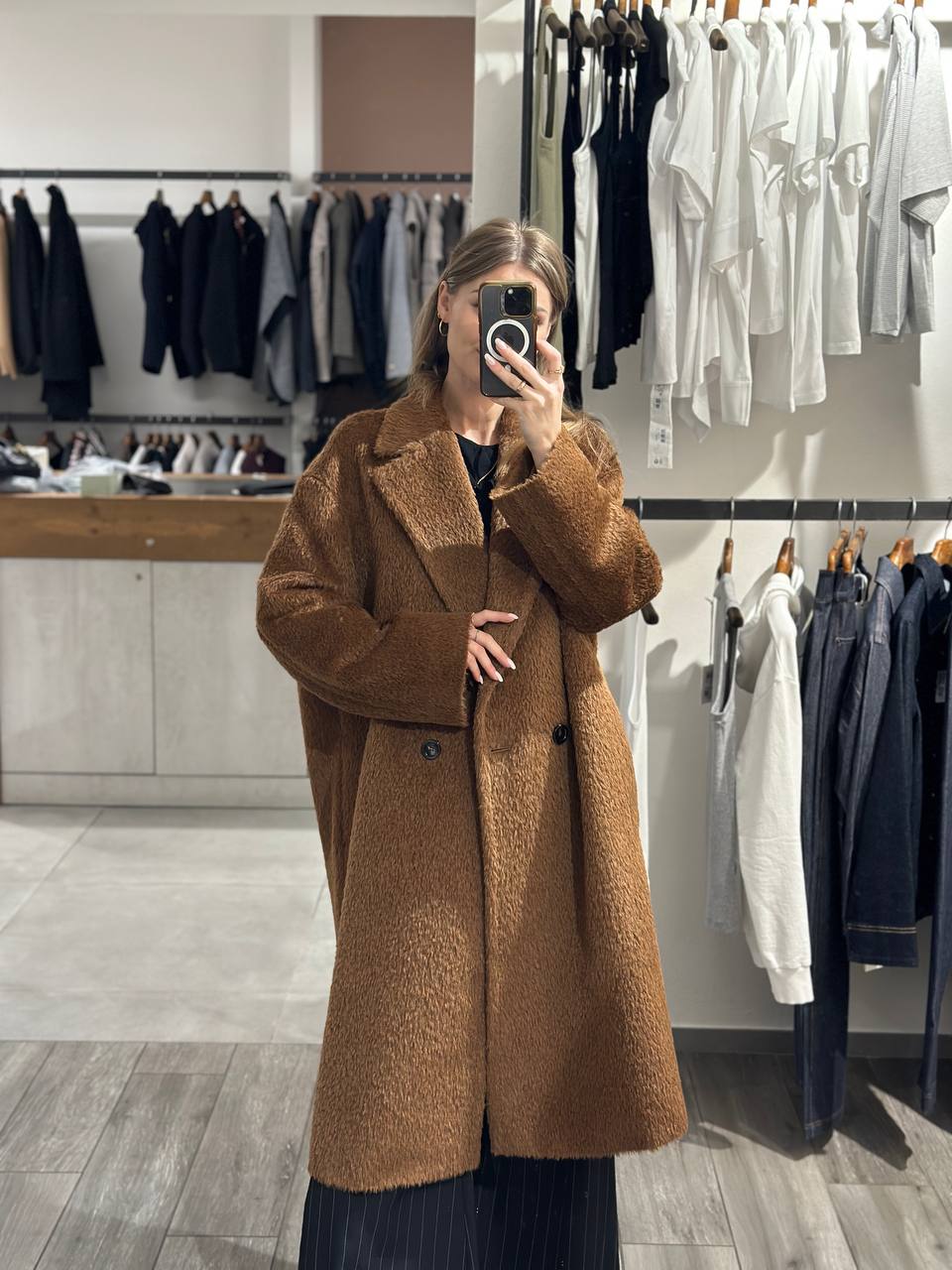 Пальто двубортное Max Mara MaxMara