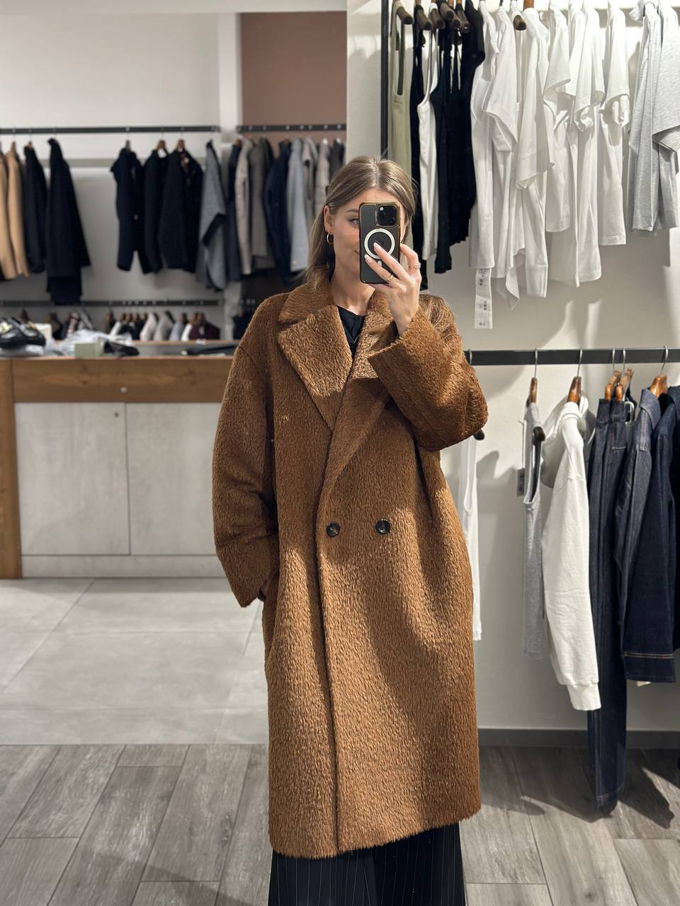 Пальто двубортное Max Mara MaxMara