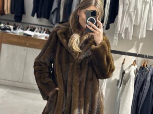 Полушубок из экомеха Max MaxMara
