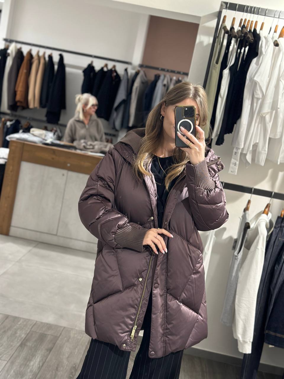 Пуховик женский Marella MaxMara