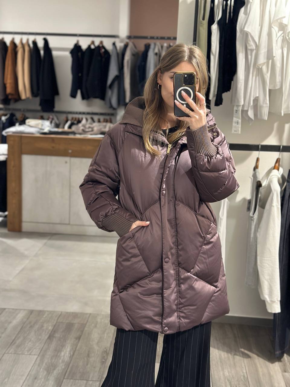 Пуховик женский Marella MaxMara